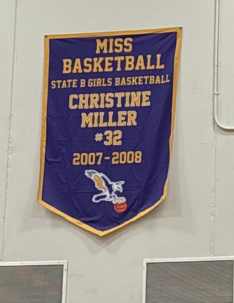 Miss Basketball Banner