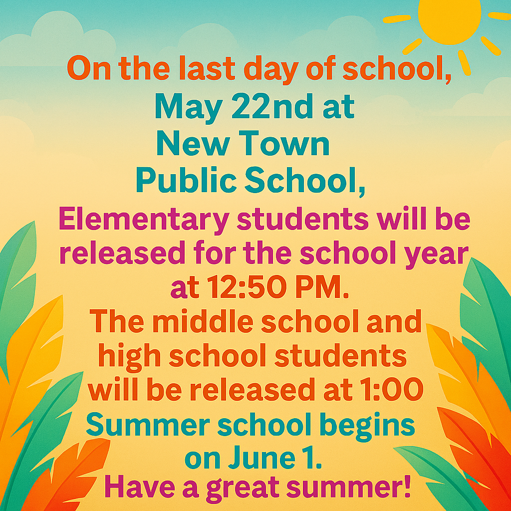 last day of school flyer