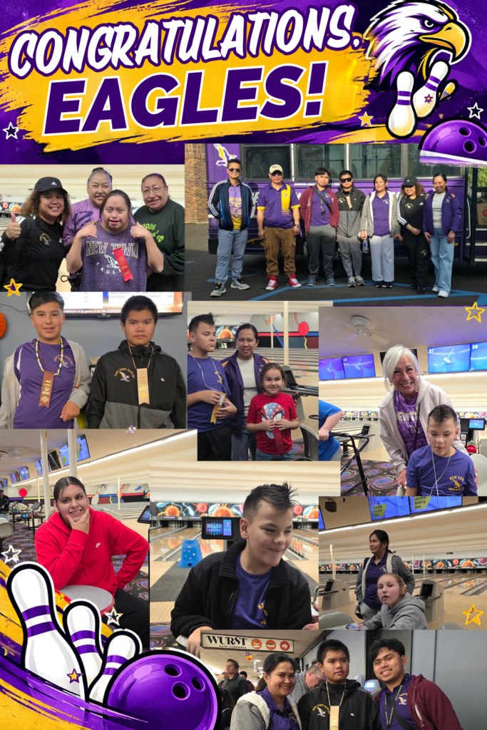 photos of students bowling