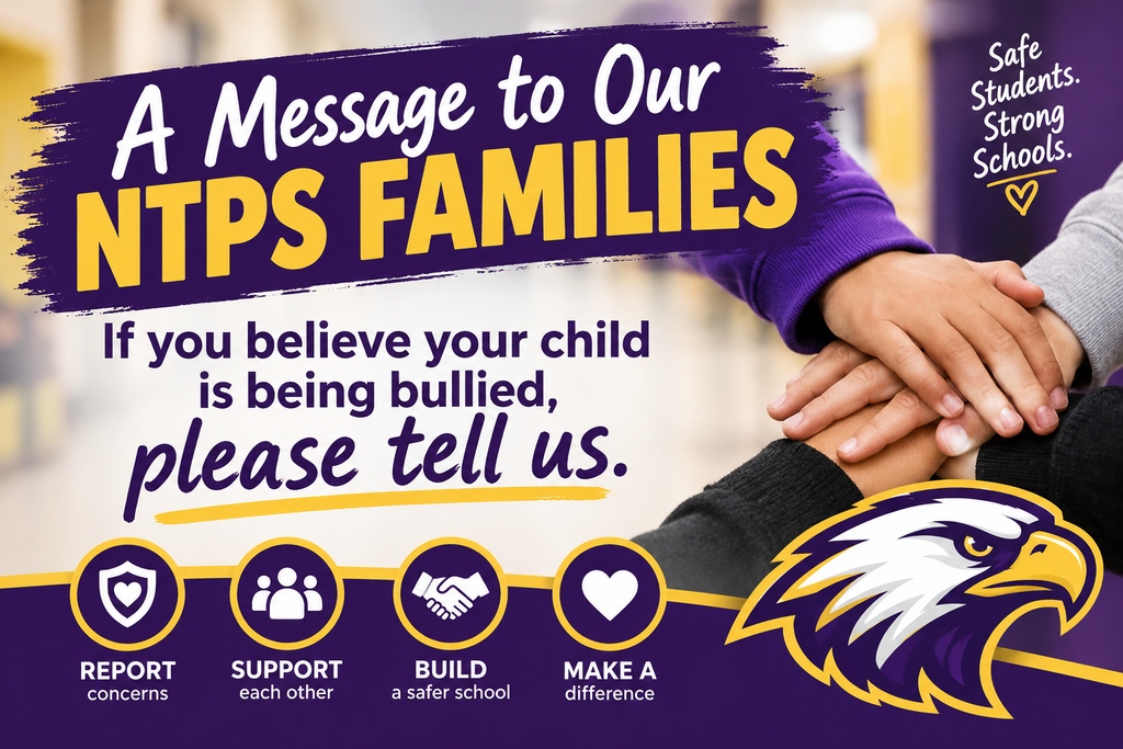 A Message to Our NTPS Families  If you believe your child is being bullied, please tell us.  New Town Public Schools takes bullying concerns seriously. In order for administration to investigate and respond appropriately, we need to know when a concern occurs. We cannot address what we do not know about.  If your child reports bullying, please:  Complete the NTPS Bullying Report: https://5il.co/8odg  Use the STOPit app to report bullying, harassment, or safety concerns. Reports can be submitted anonymously: https://appweb.stopitsolutions.com/  Encourage your child to speak with a trusted adult at school.  Provide specific details, including who, what, when, where, and how often.  Please Remember: Confidentiality Matters  We understand that parents want to know what happens after reporting a concern. Just because you don't see a change or receive details about consequences does not mean the school has done nothing.  Administration investigates reported concerns and takes appropriate action when warranted. However, student privacy laws limit what we can share about another student's disciplinary consequences—just as we would never share your child's private disciplinary information with another parent.  Please report concerns promptly and work with us to help keep our students safe. Our students deserve to feel safe, respected, and supported at school.  📋 NTPS Bullying Report: https://5il.co/8odg  📱 STOPit App: https://appweb.stopitsolutions.com/