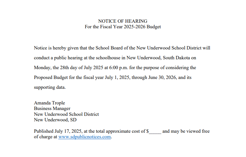 2025 -2026 Budget 