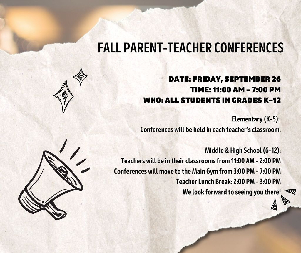 Parent Teacher Conferences (1)