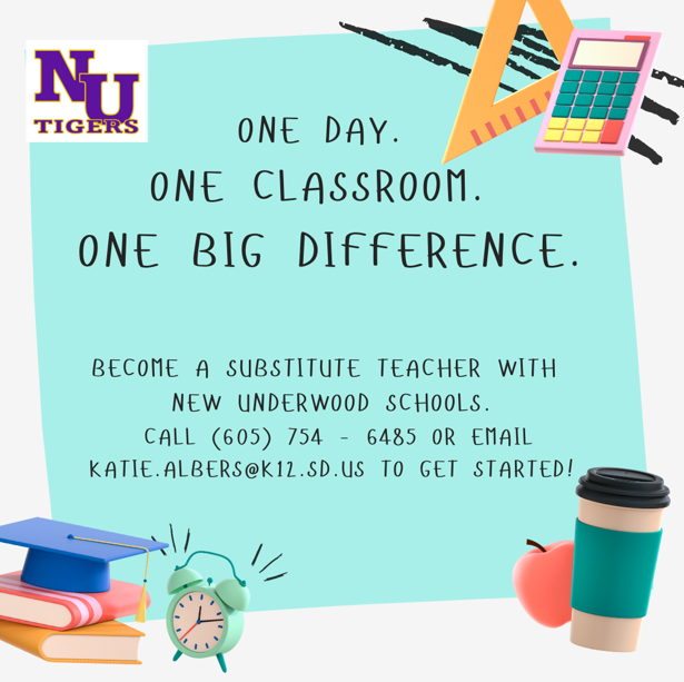 Substitute Teachers Needed