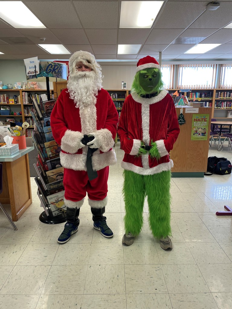 Santa Grinch Photo