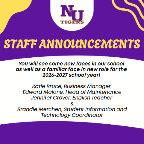 New Staff List