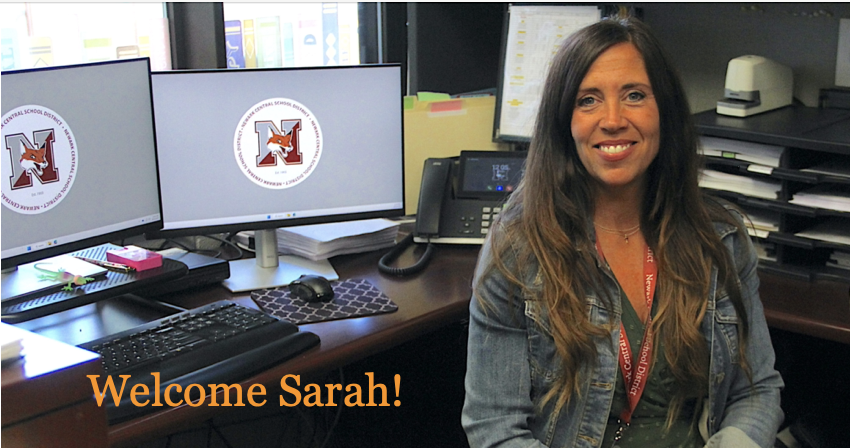 Welcome Sarah!