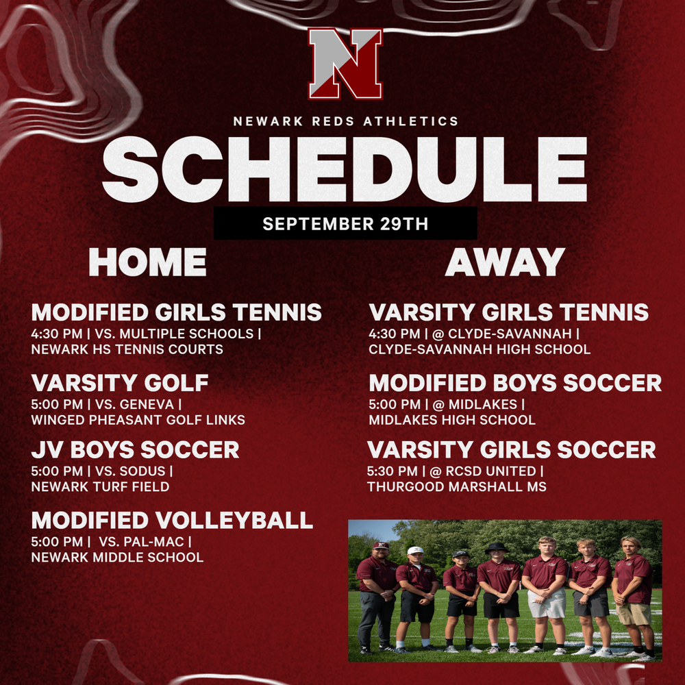 athletics daily schedule