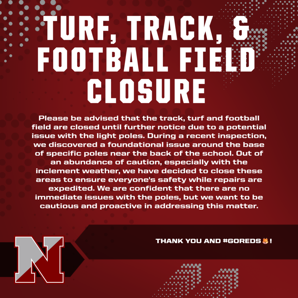 turf, track, & football field closure