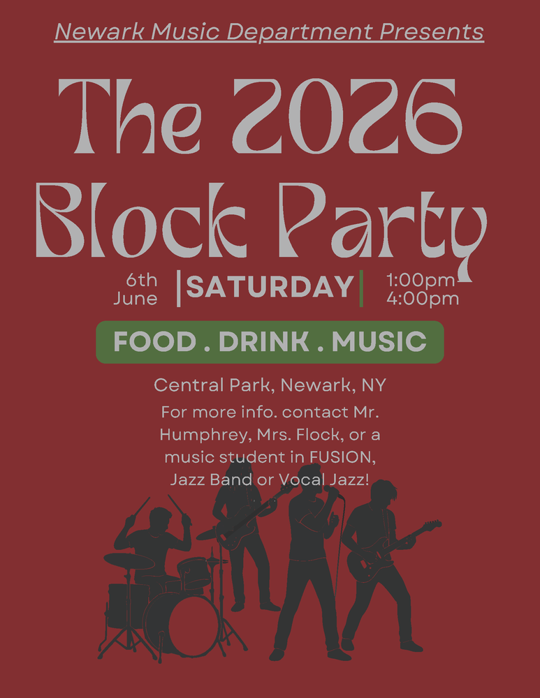 Newark Music department presents the 2026 block party