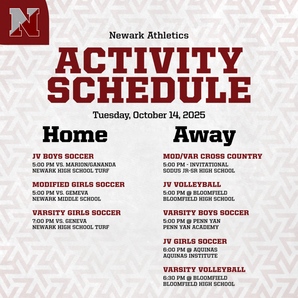 activity schedule