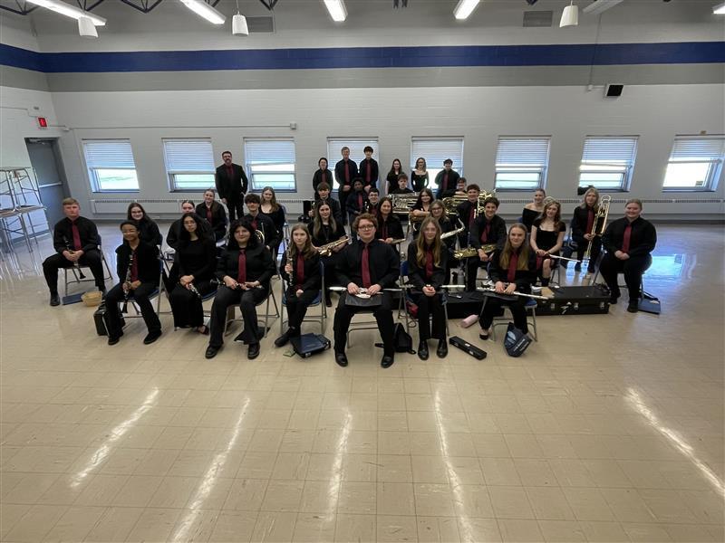 pictured: High school NYSSMA majors