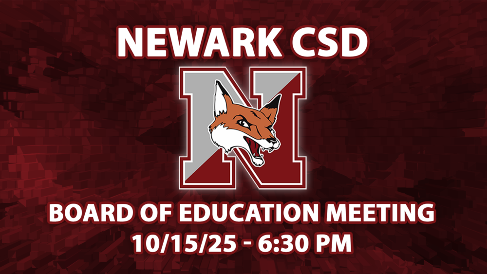 newark csd board of education meeting 10/15/2025 - 6:30 PM