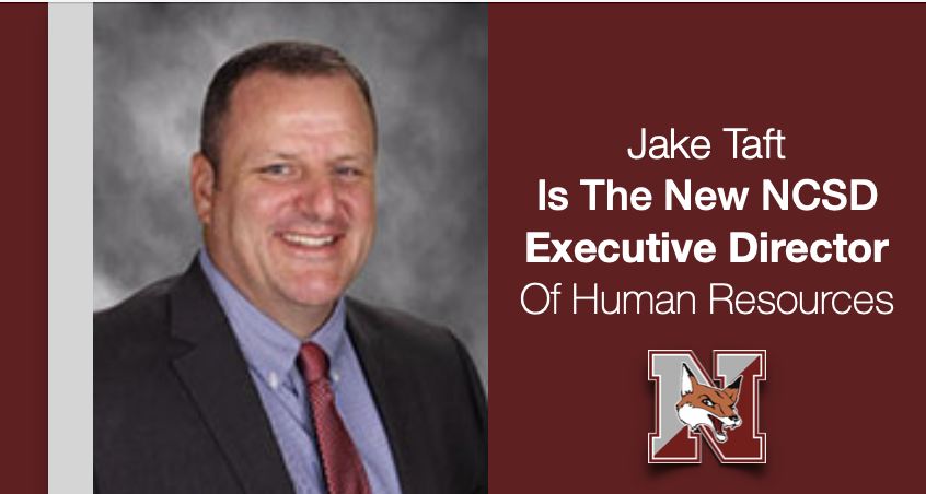 Jake Taft is the New NCSD Exectuive Director of Human Resources