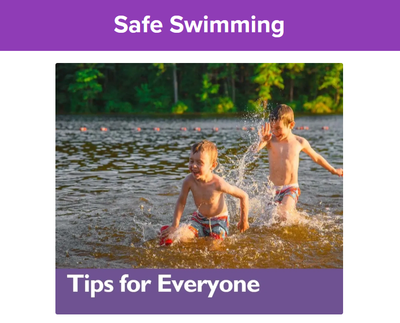 safe swimming tips for everyone