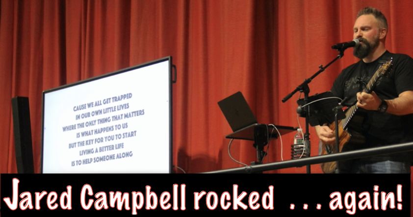 Jared Campbell rocked... again!