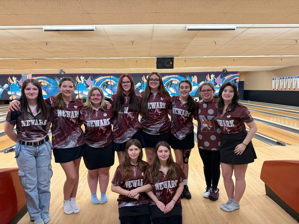 pictured: Varsity girls bowling