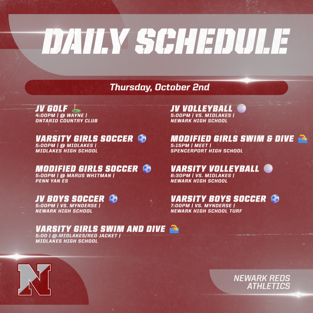 daily schedule
