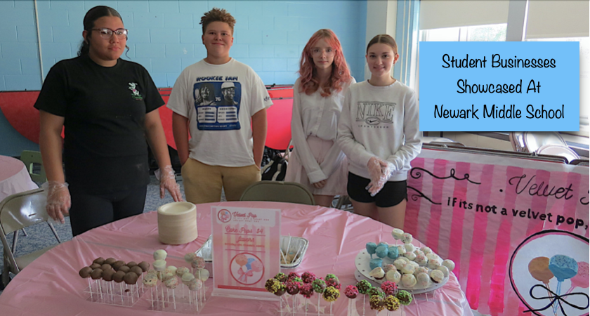 Student Businesses showcased at Newark Middle School