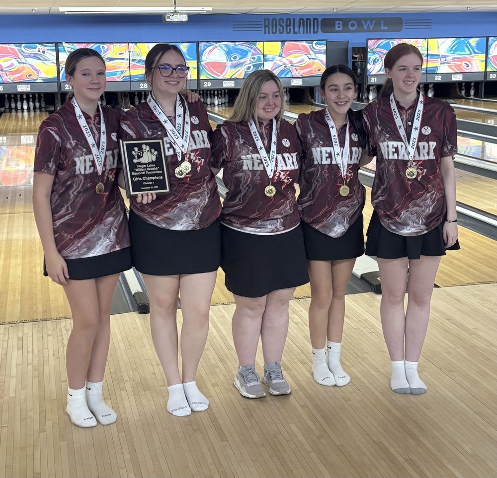 pictured: varsity girls bowling