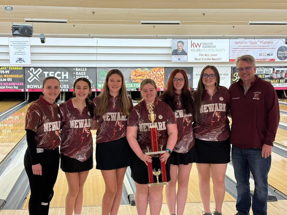 pictured: varsity girls bowling