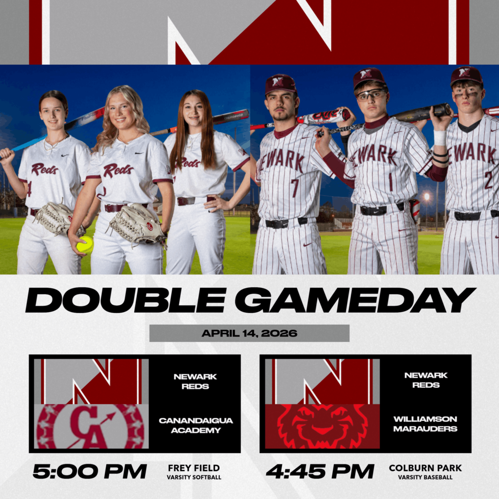 double gameday for varsity baseball and softball