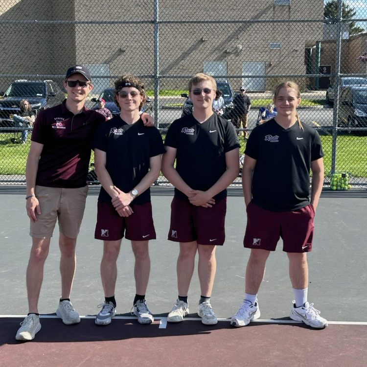 pictured: Varsity Boys tennis athletes