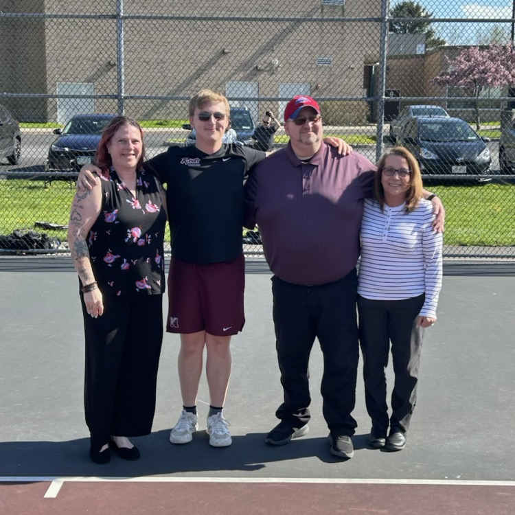 pictured: Varsity Boys tennis athletes