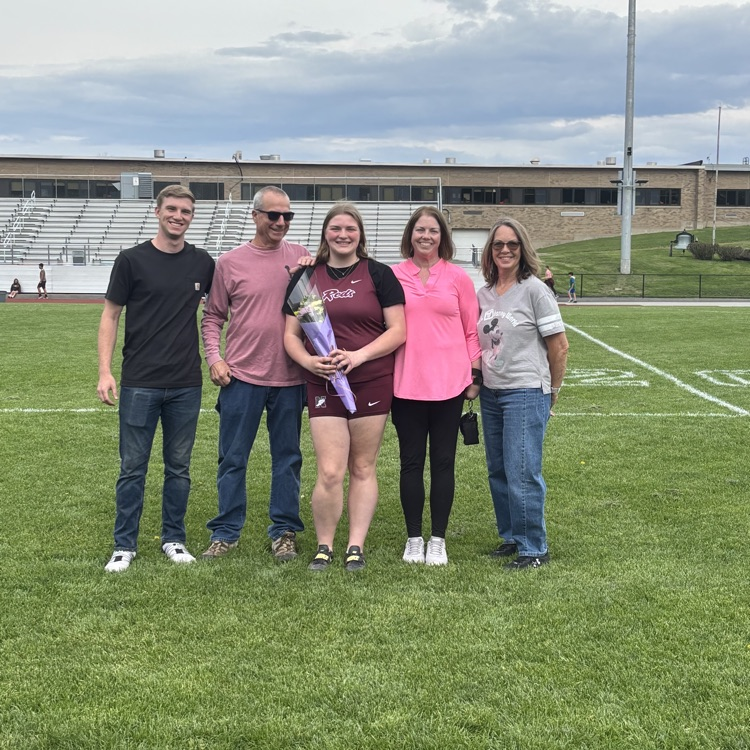 pictured: varsity track and field athletes