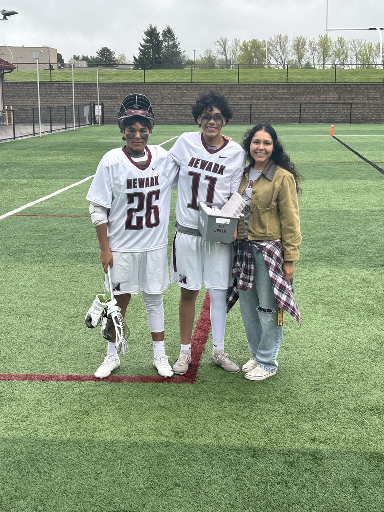 Pictured: Varsity Boys lacrosse player with their family