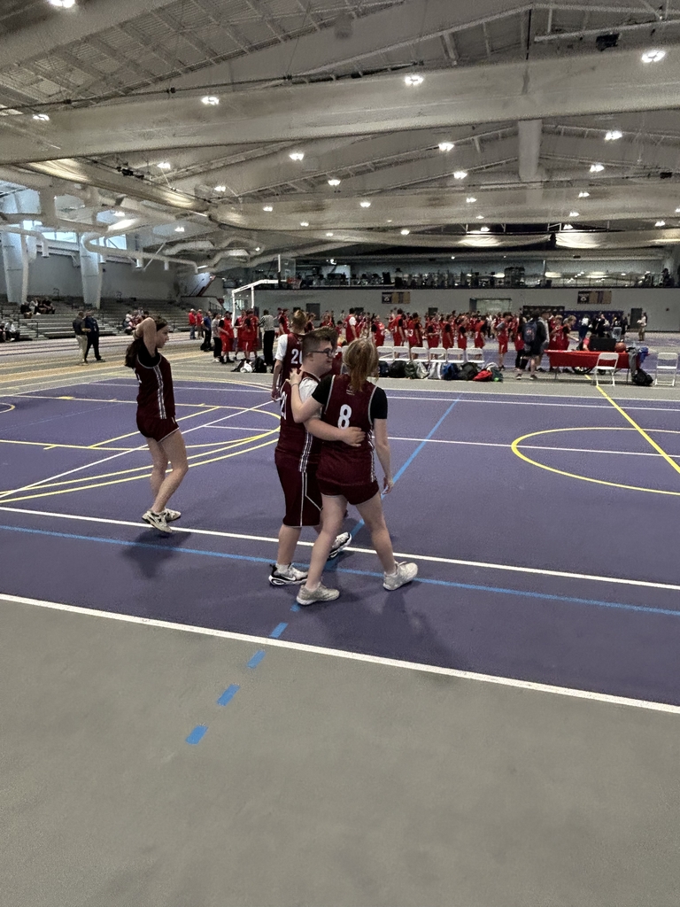 Pictured: unified basketball players