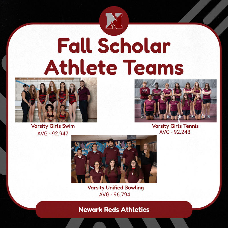 fall scholar athlete teams