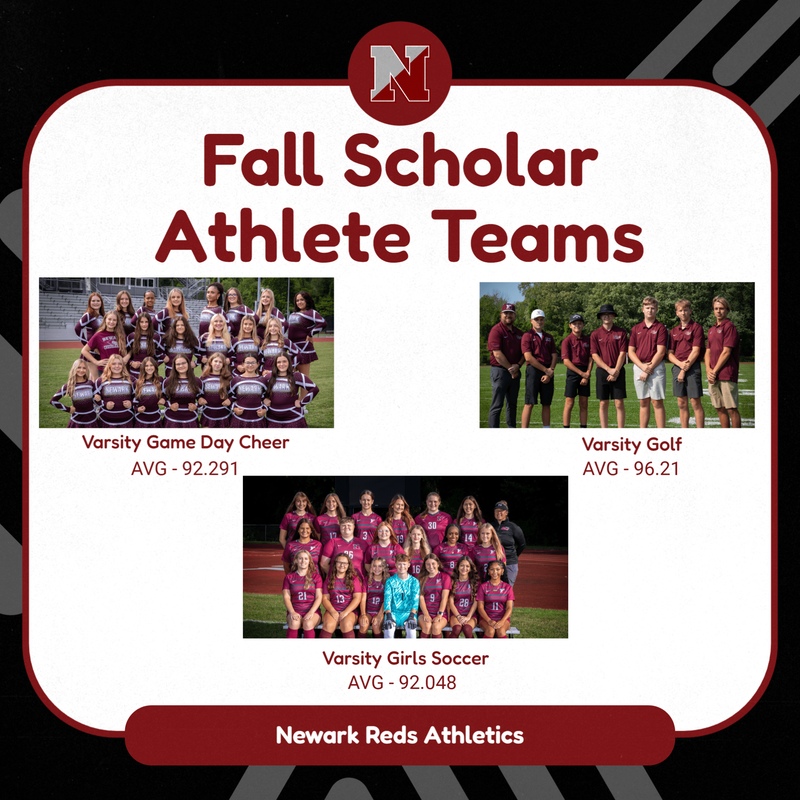 fall scholar athlete teams