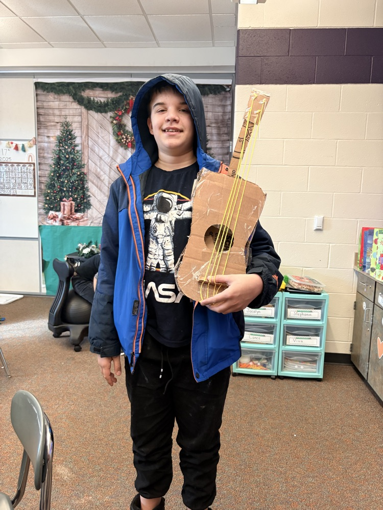 It can be tough, but look at the pride! STEAM class project!