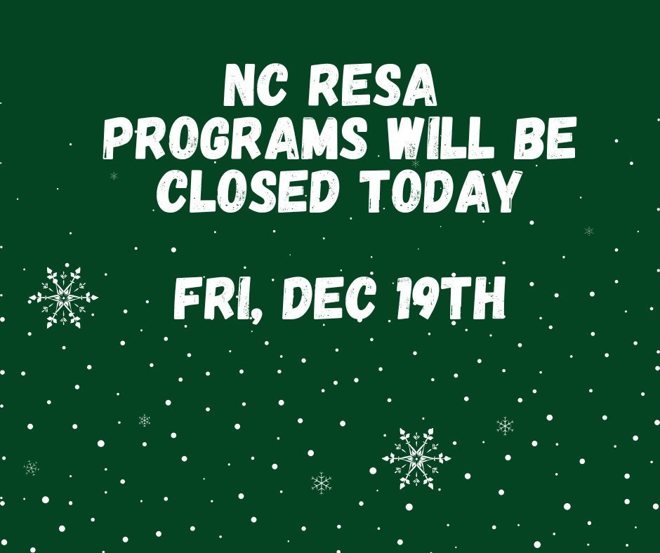 programs are closed today