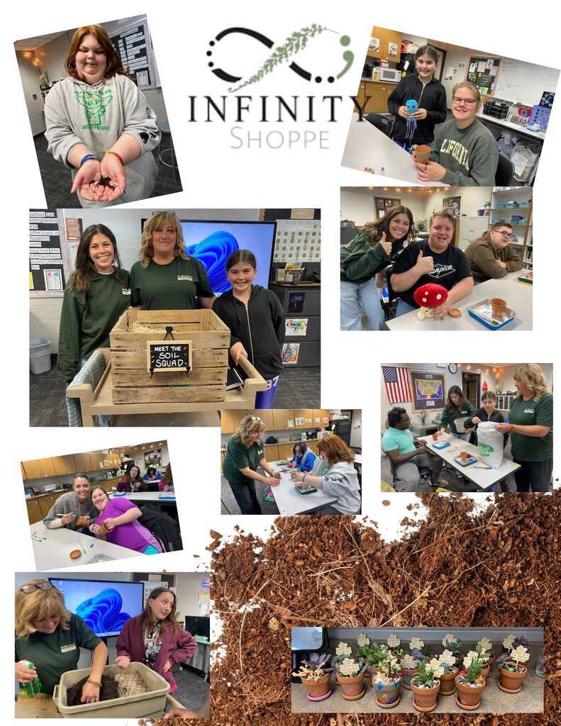 EAC- Ms. Heidi's class visit from the Infinity Shoppe.