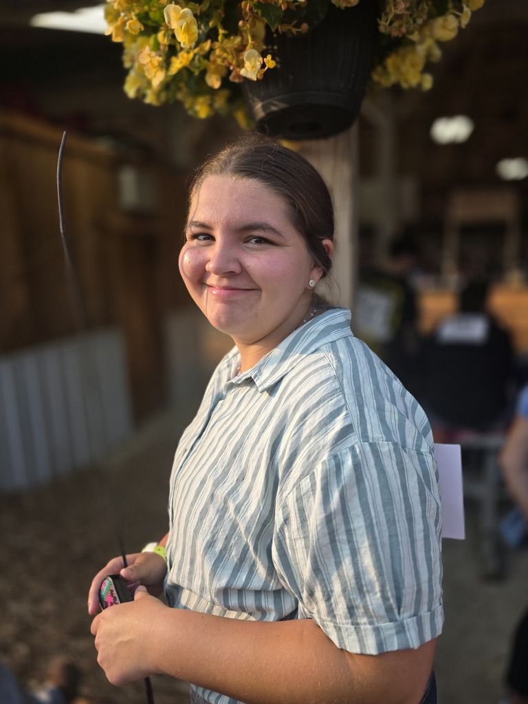 student smiling