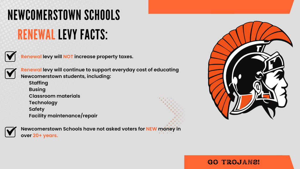 Newcomerstown Schools - Renewal Levy Facts