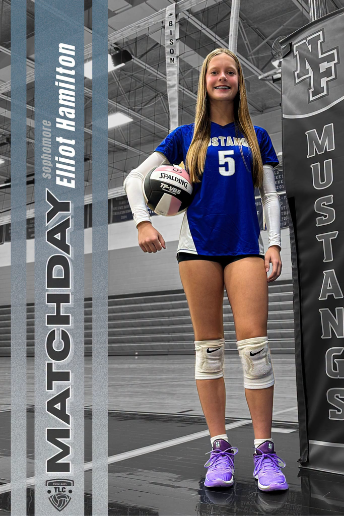 Gameday picture of Elliot Hamilton for Volleyball