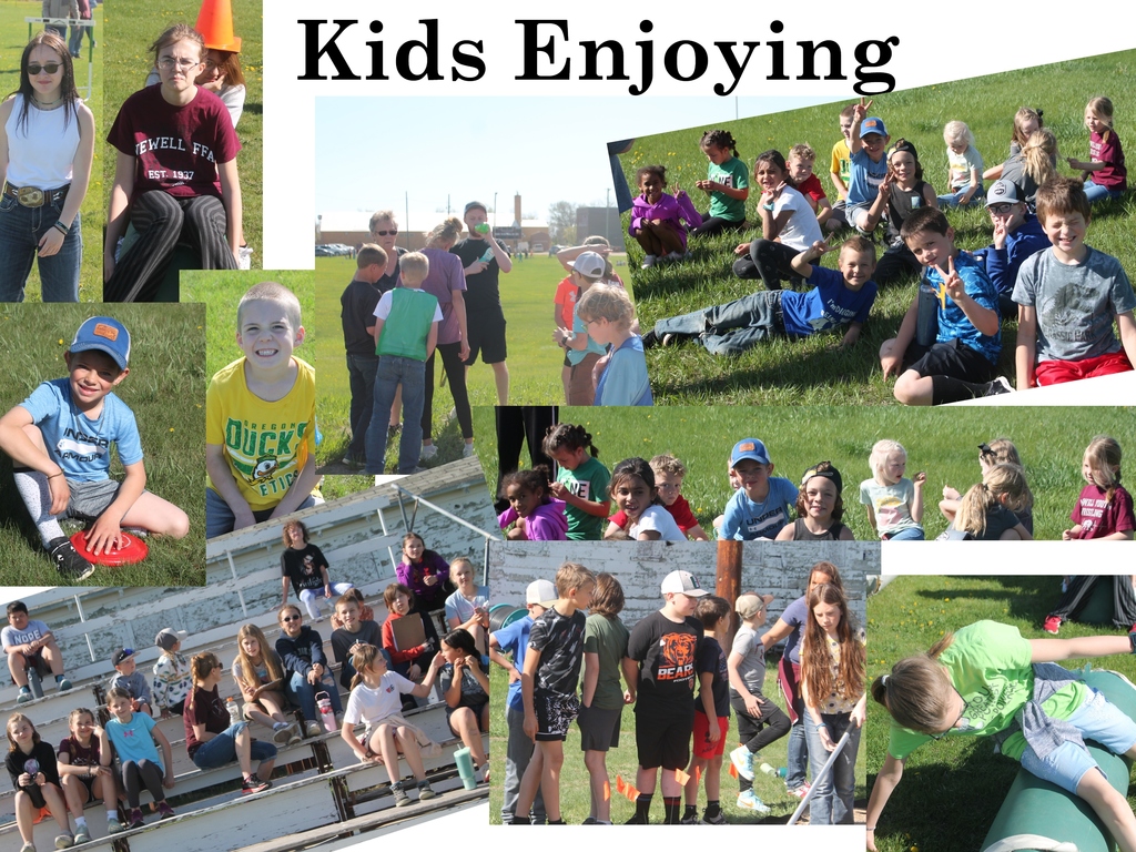 Kids enjoying