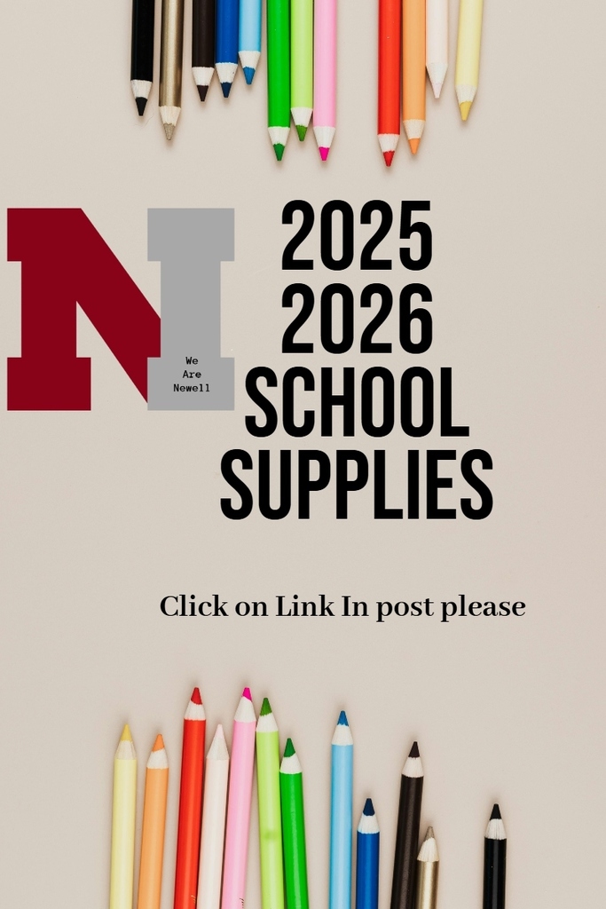 2025 2026 School Supplies List