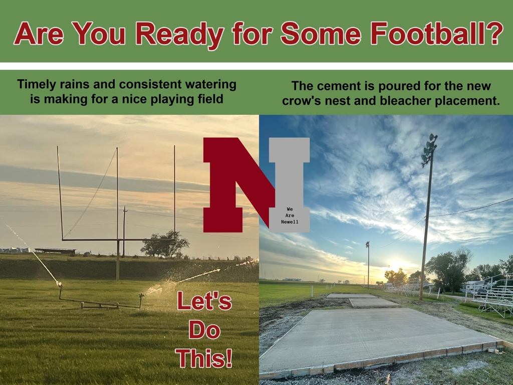 New cement Watering Football Field