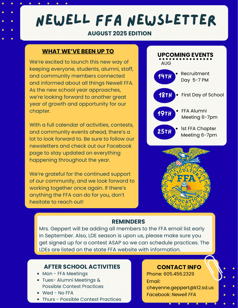FFA Newsletter