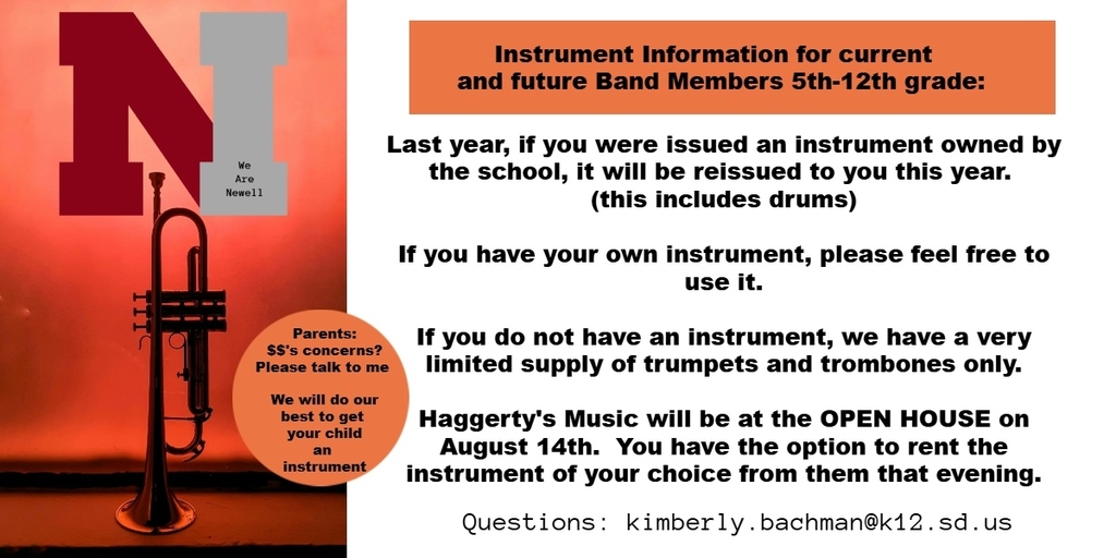 Instruments for school year