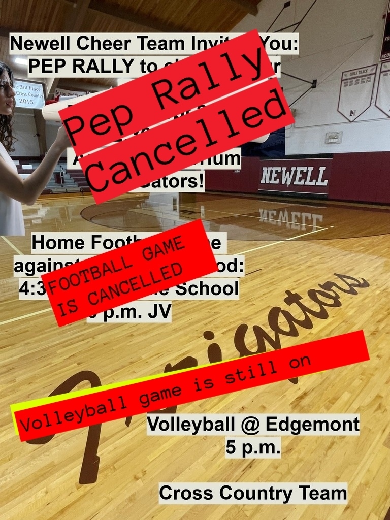 REv 4 pep rally cancel