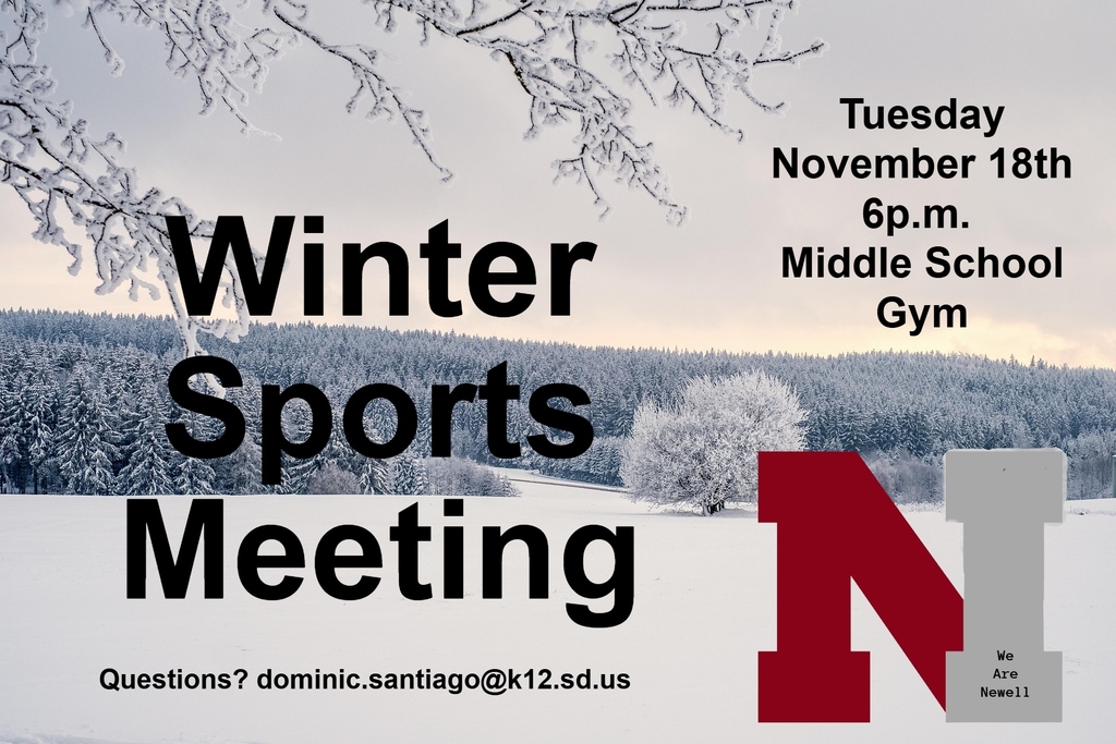 Winter Sports Meeting Nov 18th