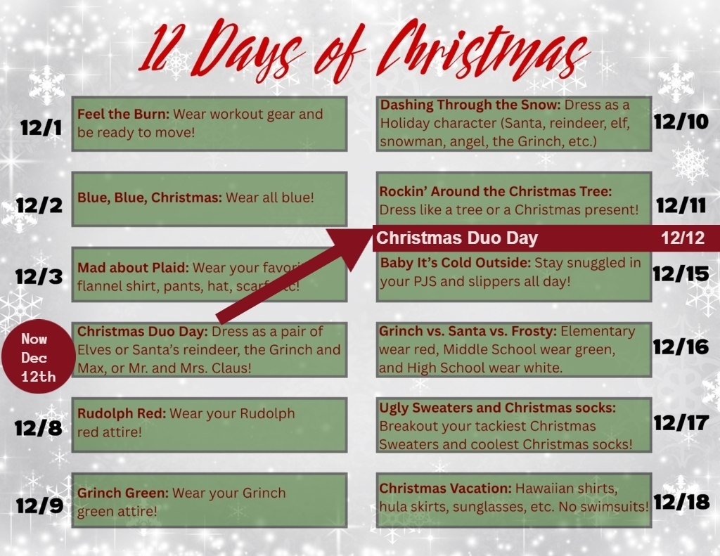 12 Days of Christmas REV 1