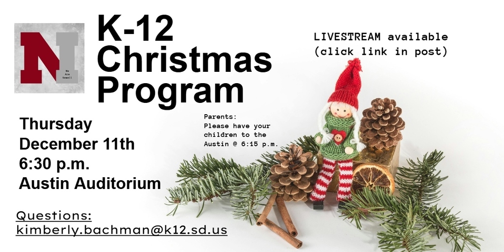 Christmas program live stream