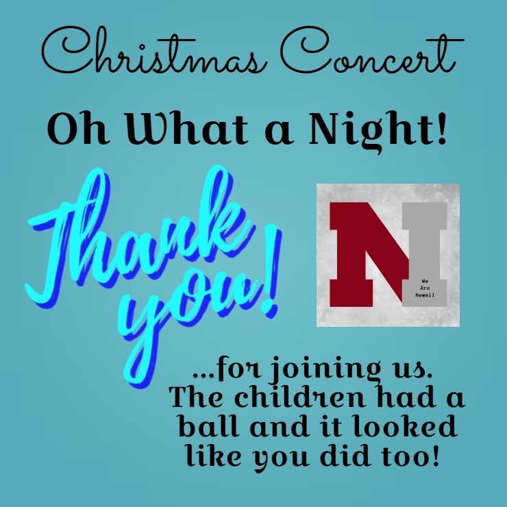 Christmas Concert Thank you