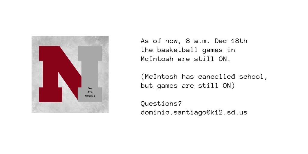 McIntosh games are still on