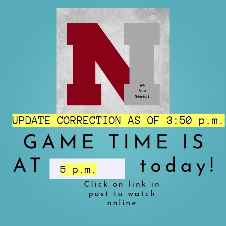 UPDATED GAME TIME DEC 19